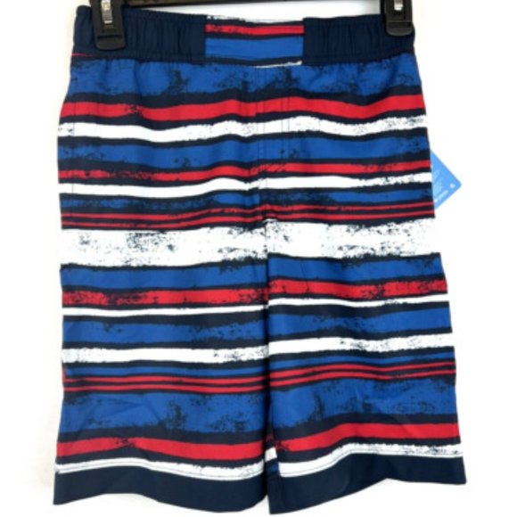 Columbia Boys Sandy Shores Board Shorts Striped Size Medium